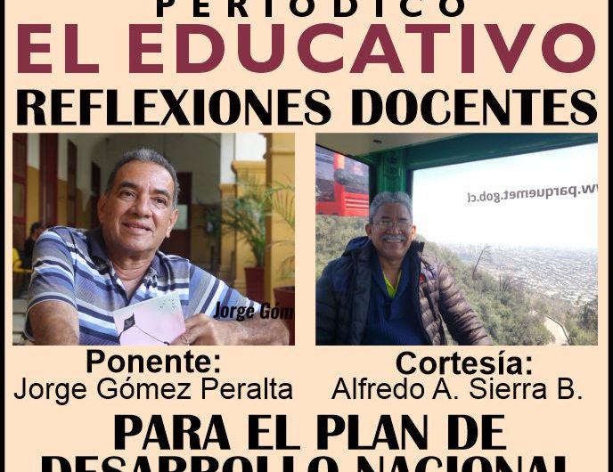 REFLEXIONES DOCENTES PARA EL PLAN DE DESARROLLO NACIONAL  DE COLOMBIA.